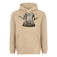 Mushroom rambouillet sheep head Heavyweight Hoodie - LillyAllenDesigns