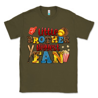 Army Green little brother biggest fan Classic Tee - AdoDesignShop