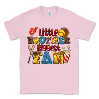 Bubblegum Pink little brother biggest fan Classic Tee - AdoDesignShop