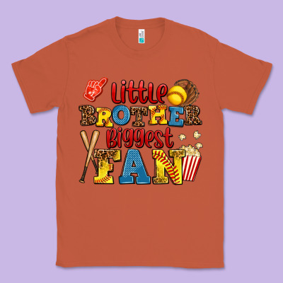 Little Brother Biggest Fan Classic Tee Designed By Adodesignshop