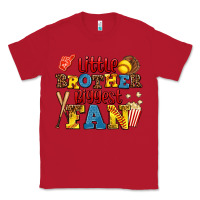 Red little brother biggest fan Classic Tee - AdoDesignShop