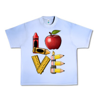Grape Ice love teacher Urban Heavy Tee - BarkalooDesign