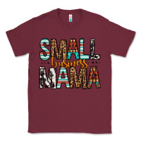 Burgundy Small Business Mama Classic Tee - FaDigitalArtStudio