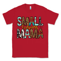 Red Small Business Mama Classic Tee - FaDigitalArtStudio