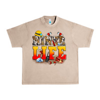 French Oak miner life Urban Heavy Tee - Zillion Design Studio