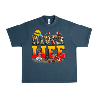 Midnight Navy miner life Urban Heavy Tee - Zillion Design Studio