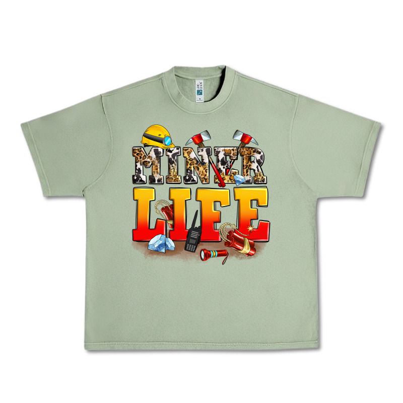 Miner Life Urban Heavy Tee by Zillion Design Studio | Teevron