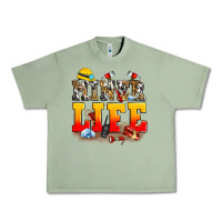 Oil Green miner life Urban Heavy Tee - Zillion Design Studio