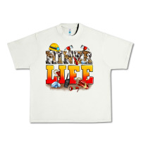 Pistachio miner life Urban Heavy Tee - Zillion Design Studio