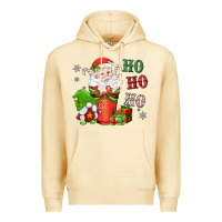 Pina Colada ho ho ho gnome santa coffee cup Premium Hoodie - MaliasSmallBusiness