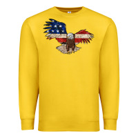 Lemon 4th july eagle Premium Sweatshirt - MaliasSmallBusiness