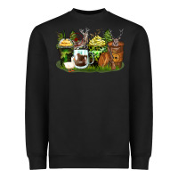 Black hunter coffee cups Heavyweight Sweatshirt - Zillion Design Studio
