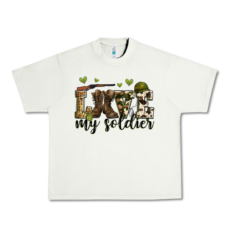 Love My Soldier Urban Heavy Tee by Zillion Design Studio | Teevron