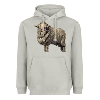 Moon Dust merino wool sheep Heavyweight Hoodie - LillyAllenDesigns