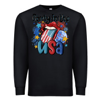 Black party in the usa Premium Sweatshirt - MaliasSmallBusiness