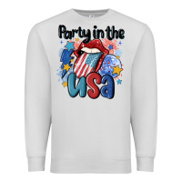 Dove Grey party in the usa Premium Sweatshirt - MaliasSmallBusiness