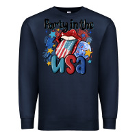 Navy party in the usa Premium Sweatshirt - MaliasSmallBusiness