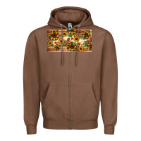 Chestnut juneteenth sunflower's licence plate template Zipper Hoodie - Artiststas