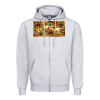 Heather Grey juneteenth sunflower's licence plate template Zipper Hoodie - Artiststas