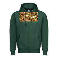 Sports Green juneteenth sunflower's licence plate template Zipper Hoodie - Artiststas
