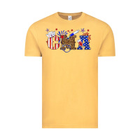 Vintage Mustard cma certified medical Vintage Tee - texasbilliewilder