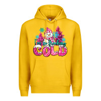 Lemon im so freaking cold pink christmas snowman Premium Hoodie - MaliasSmallBusiness