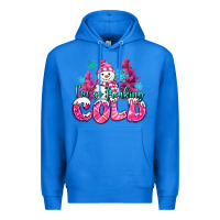 True Royal im so freaking cold pink christmas snowman Premium Hoodie - MaliasSmallBusiness