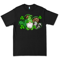 Black st patricks day gnome with western hearts Premium Tee - Artiststas