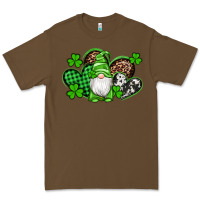Cacao st patricks day gnome with western hearts Premium Tee - Artiststas