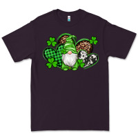 St Patricks Day Gnome With Western Hearts Premium Tee | Teevron