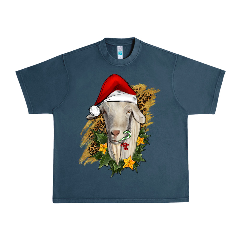 Christmas Goat Urban Heavy Tee by RanaPortraitStore | Teevron