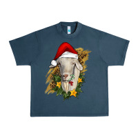 Midnight Navy christmas goat Urban Heavy Tee - RanaPortraitStore