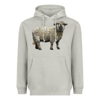 Moon Dust hampshire sheep Heavyweight Hoodie - LillyAllenDesigns
