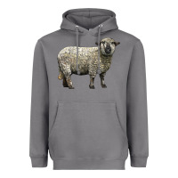 Storm hampshire sheep Heavyweight Hoodie - LillyAllenDesigns