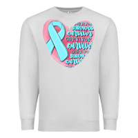 Dove Grey survivor malia Premium Sweatshirt - MaliasSmallBusiness