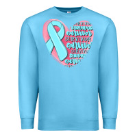 Ocean Blue survivor malia Premium Sweatshirt - MaliasSmallBusiness