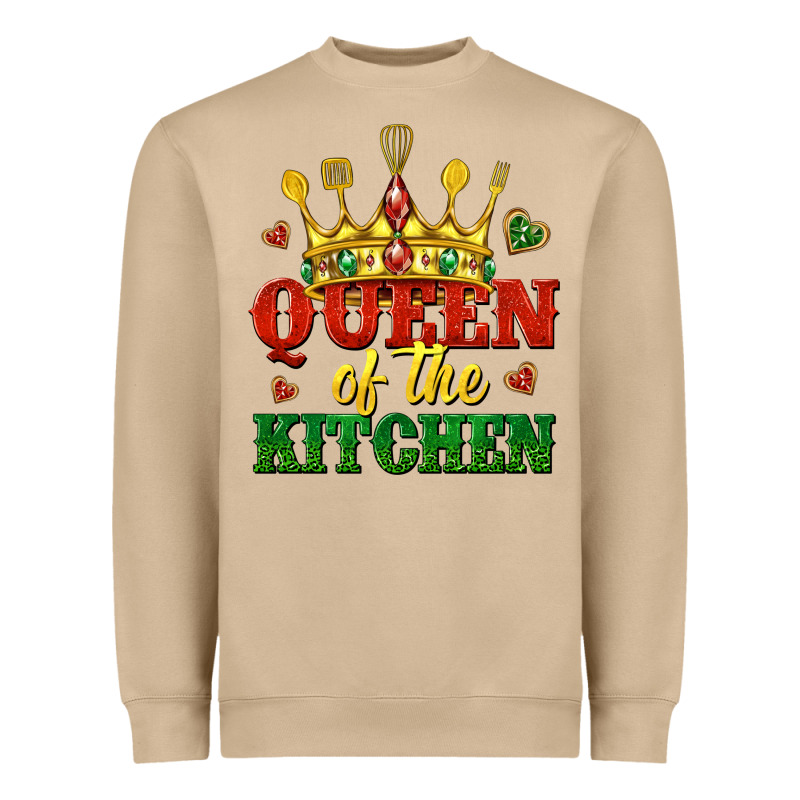 Queen Of The Kitchen Heavyweight Sweatshirt by texasbilliewilder | Teevron