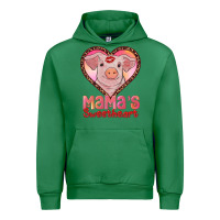 Emerald mamas sweetheart baby pig Urban Hoodie - RanaPortraitStore