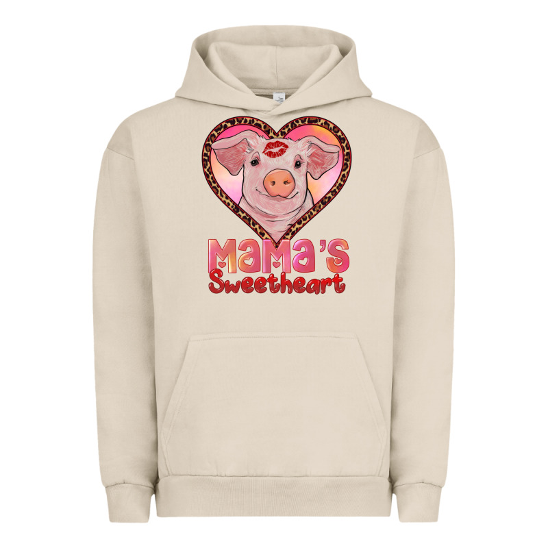 Mamas Sweetheart Baby Pig Urban Hoodie by RanaPortraitStore | Teevron