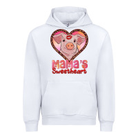 White mamas sweetheart baby pig Urban Hoodie - RanaPortraitStore