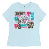 Baby Blue dentist Ladies Tee - AdoDesignShop