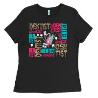 Black dentist Ladies Tee - AdoDesignShop