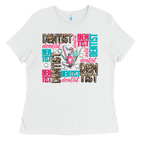 White dentist Ladies Tee - AdoDesignShop
