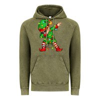 Vintage Olive dabbing elf Vintage Hoodie - Zillion Design Studio
