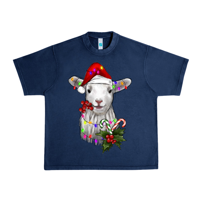 Christmas Baby Sheep Urban Heavy Tee by RanaPortraitStore | Teevron