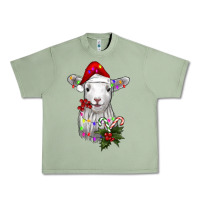 Oil Green christmas baby sheep Urban Heavy Tee - RanaPortraitStore