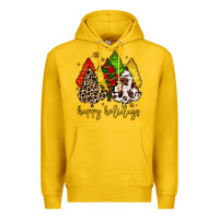 Lemon happy holidays with christmas tree Premium Hoodie - MaliasSmallBusiness