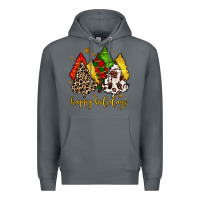 Rock happy holidays with christmas tree Premium Hoodie - MaliasSmallBusiness