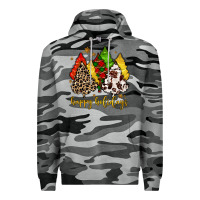 Slate Camo happy holidays with christmas tree Premium Hoodie - MaliasSmallBusiness