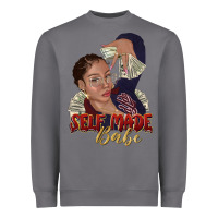 Storm self made babe afro black woman Heavyweight Sweatshirt - texasbilliewilder